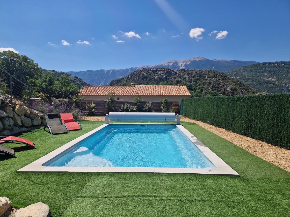 Les Villas Dorees - Villa Soleil Face Au Mont Ventoux Plaisians Luaran gambar