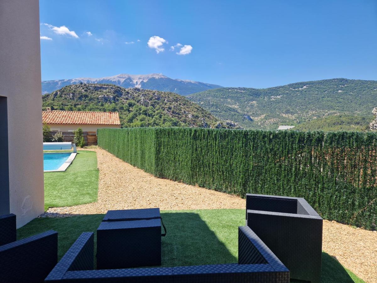 Les Villas Dorees - Villa Soleil Face Au Mont Ventoux Plaisians Luaran gambar