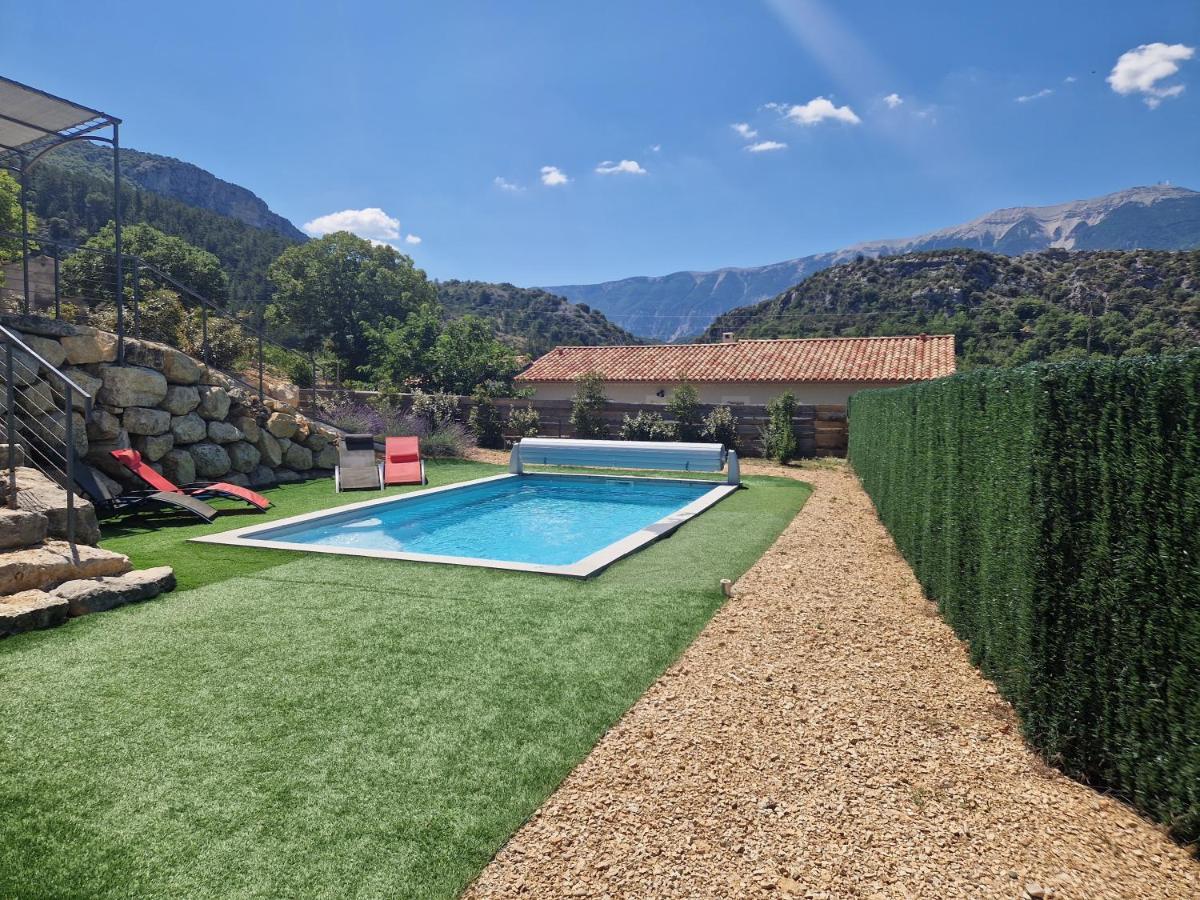 Les Villas Dorees - Villa Soleil Face Au Mont Ventoux Plaisians Luaran gambar